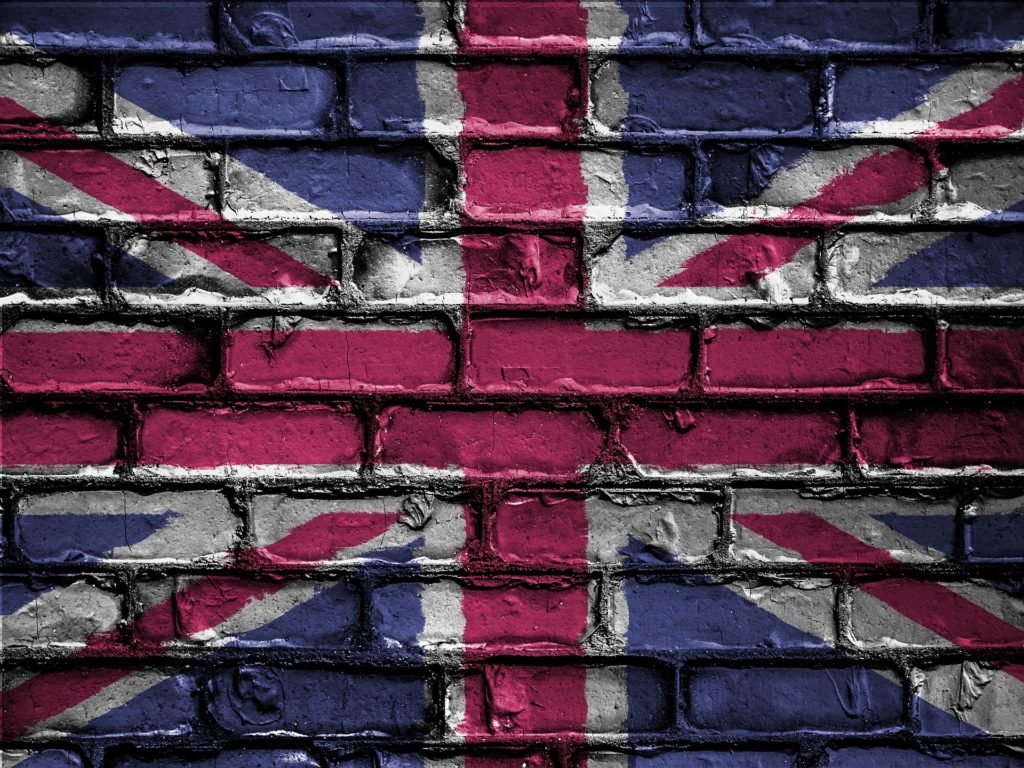 Граффити - "британский флаг"