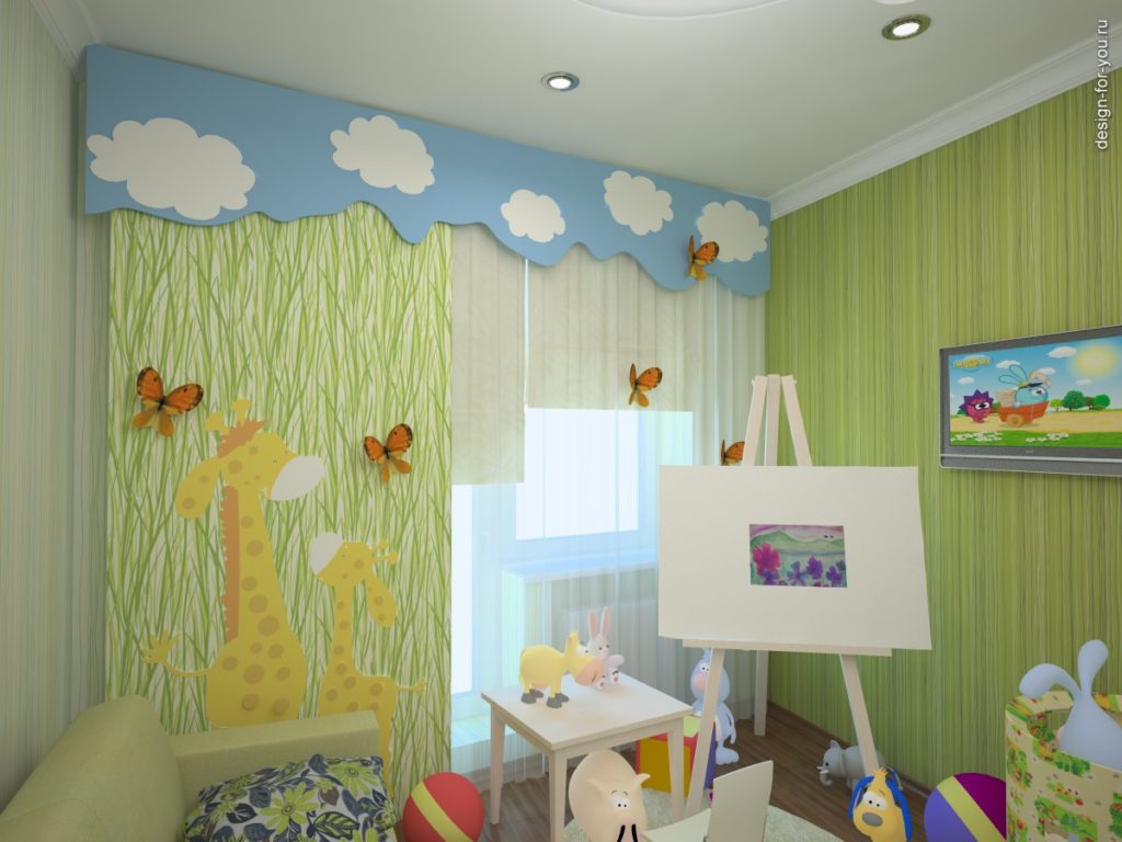 Компактная детская комната